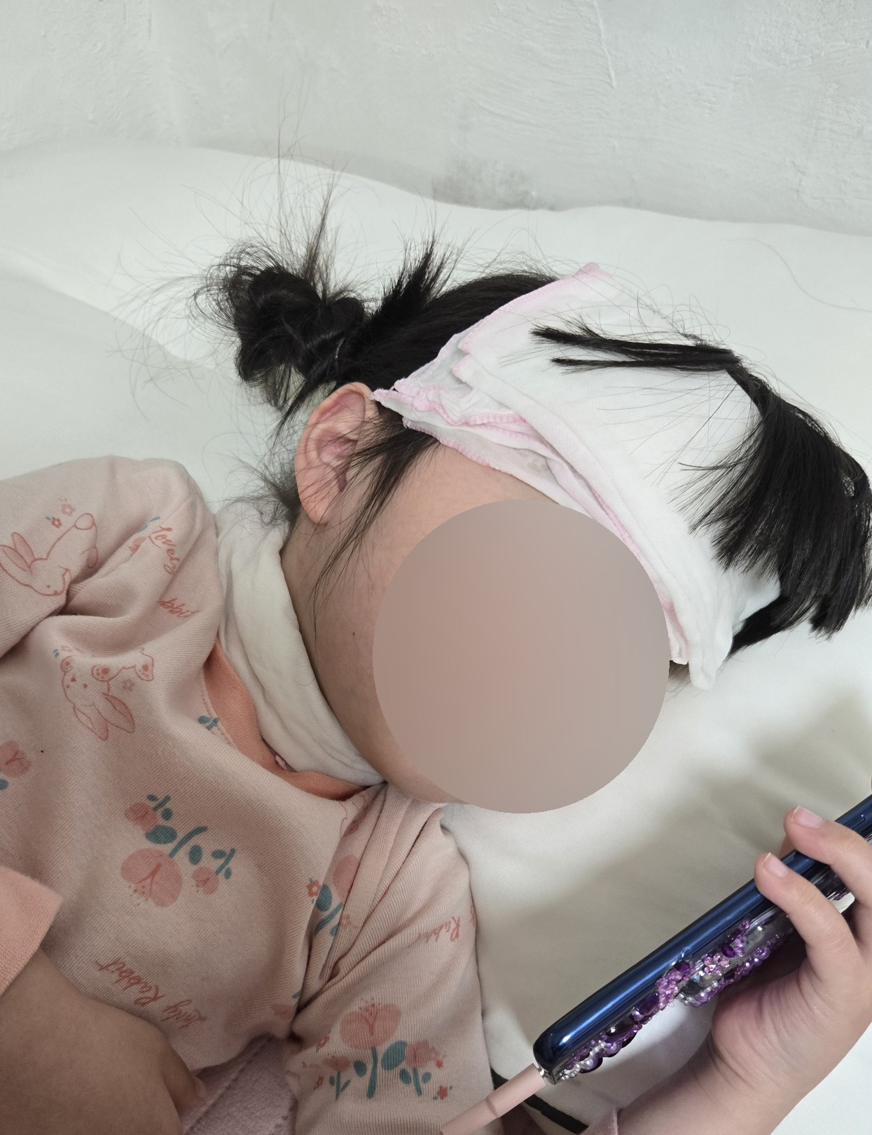 열 나는 아이