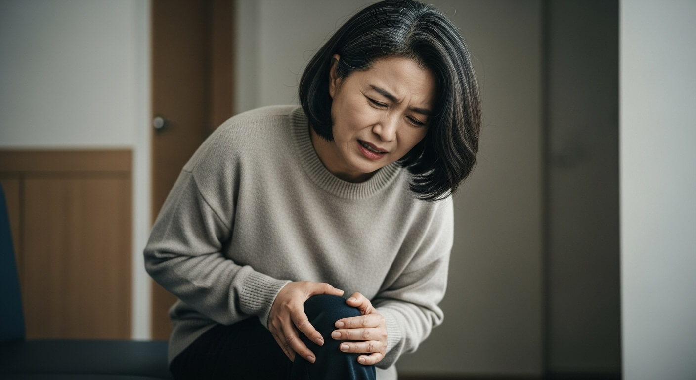 무릎에 물이 차는 증상 사진 1