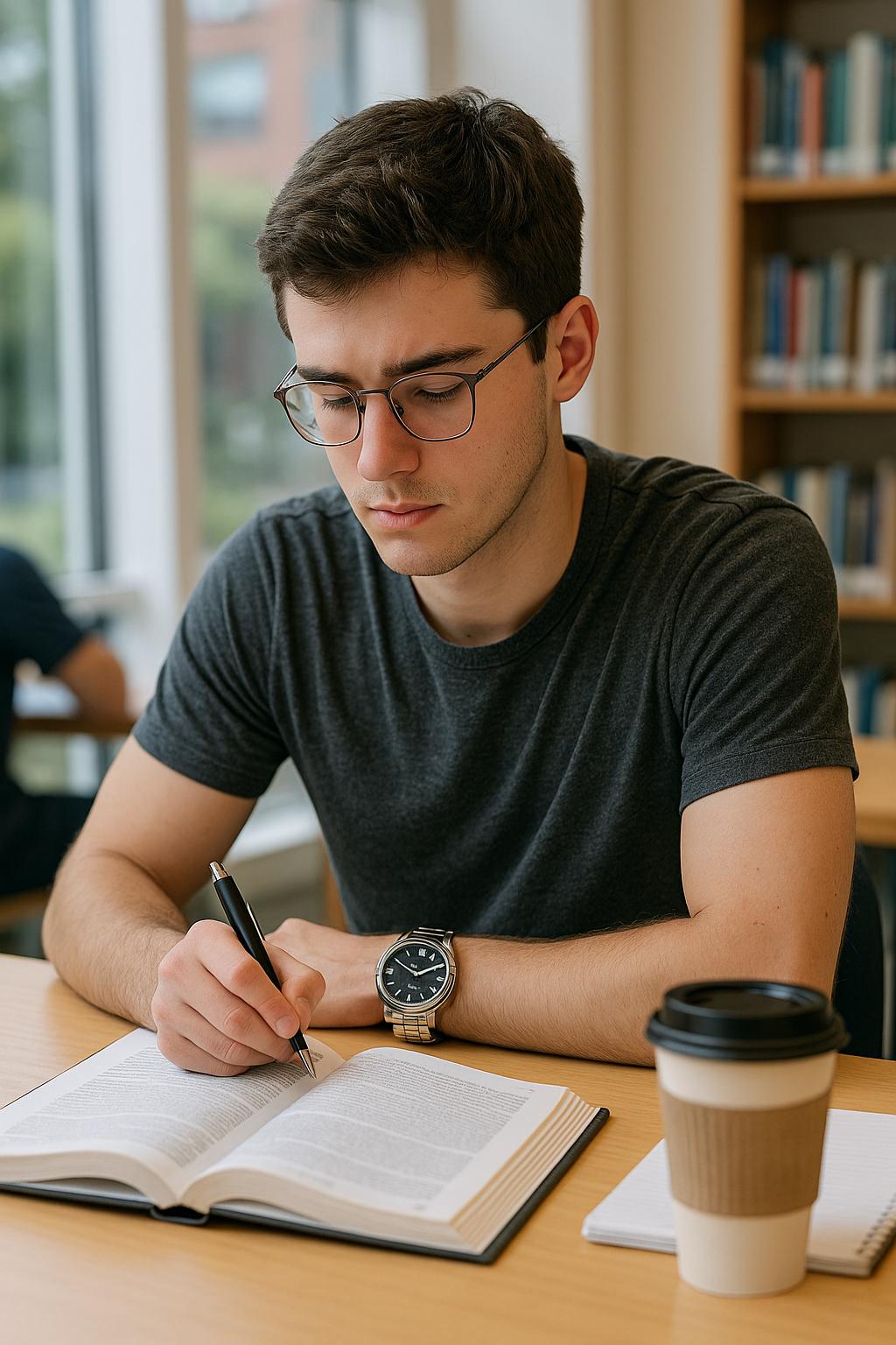 남자 대학생 시계