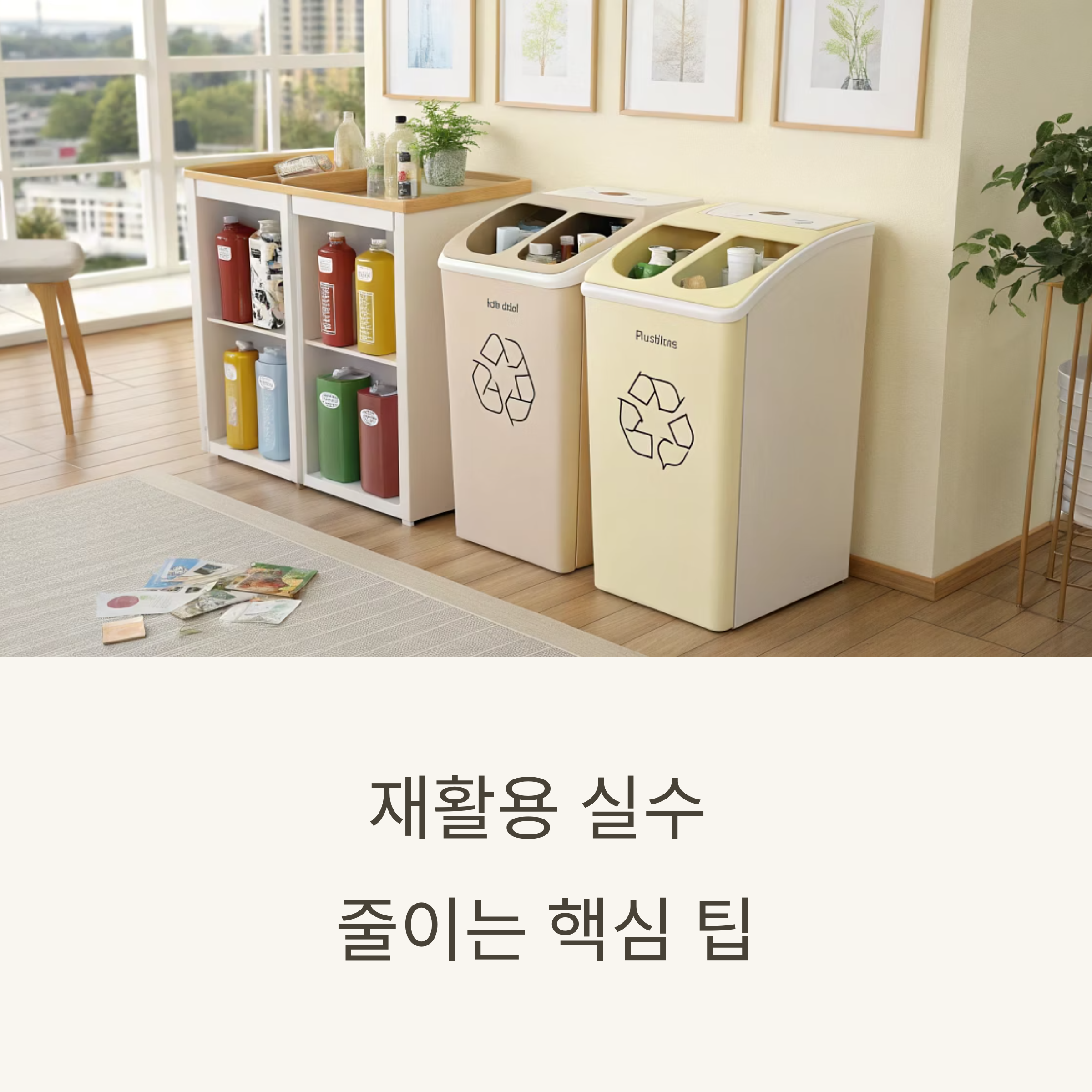 재활용 실수 줄이는 핵심 팁