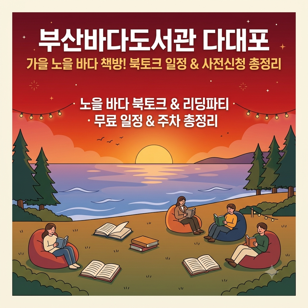 부산바다도서관 다대포해수욕장