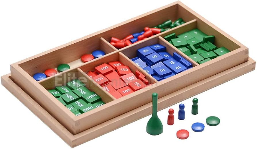 몬테소리 우표놀이 교구