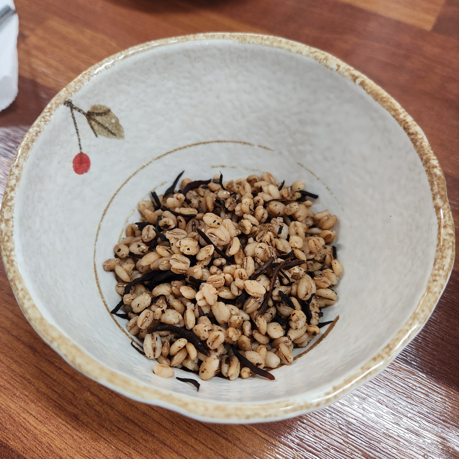 톳이 들어간 보리밥