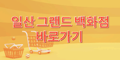 일산 그랜드백화점 폐점