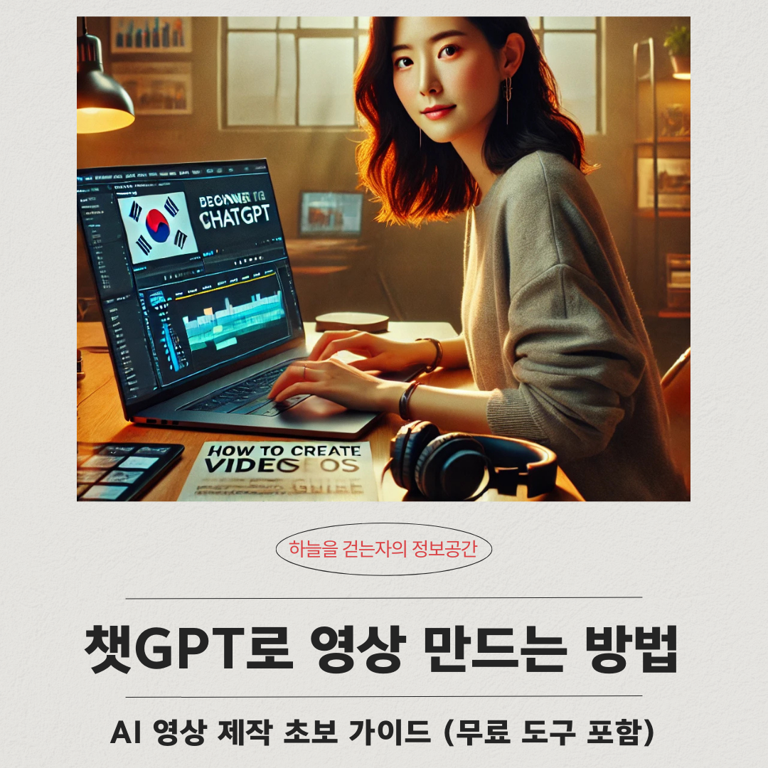 챗GPT로 영상 만드는 방법|AI 영상 제작 초보 가이드 (무료 도구 포함)