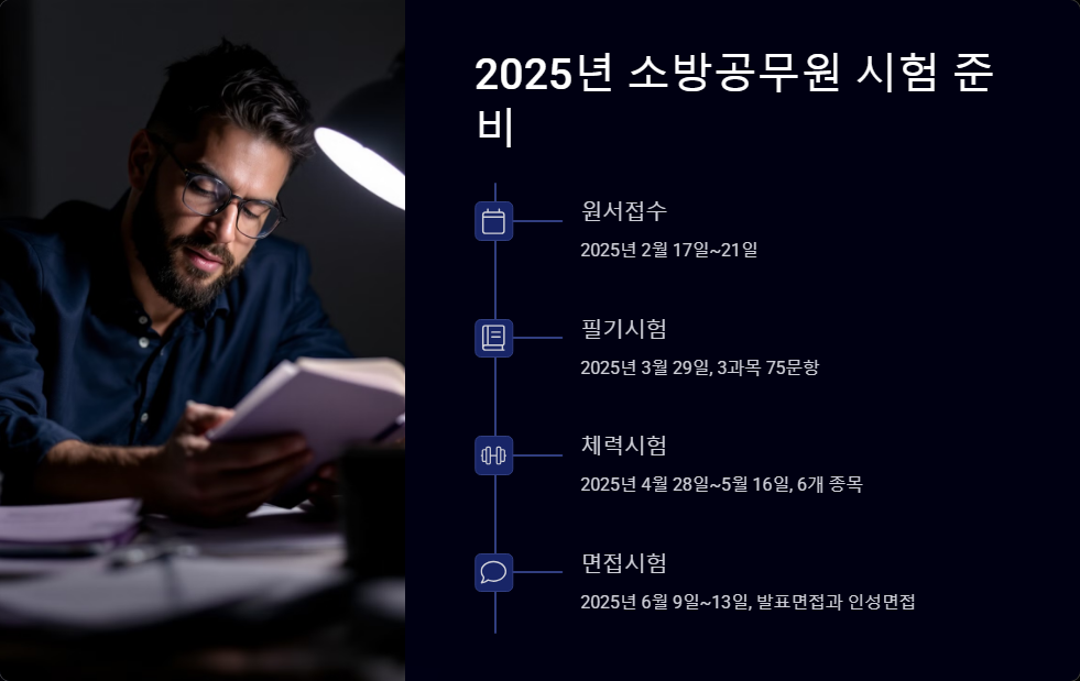 소방관 근무 현실과 준비 과정