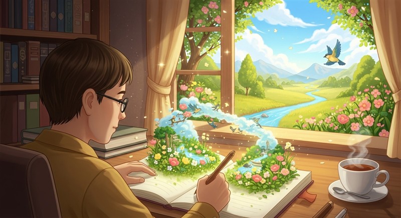 오감을 자극하는 묘사, 독자가 장면을 상상하게 만드는 법