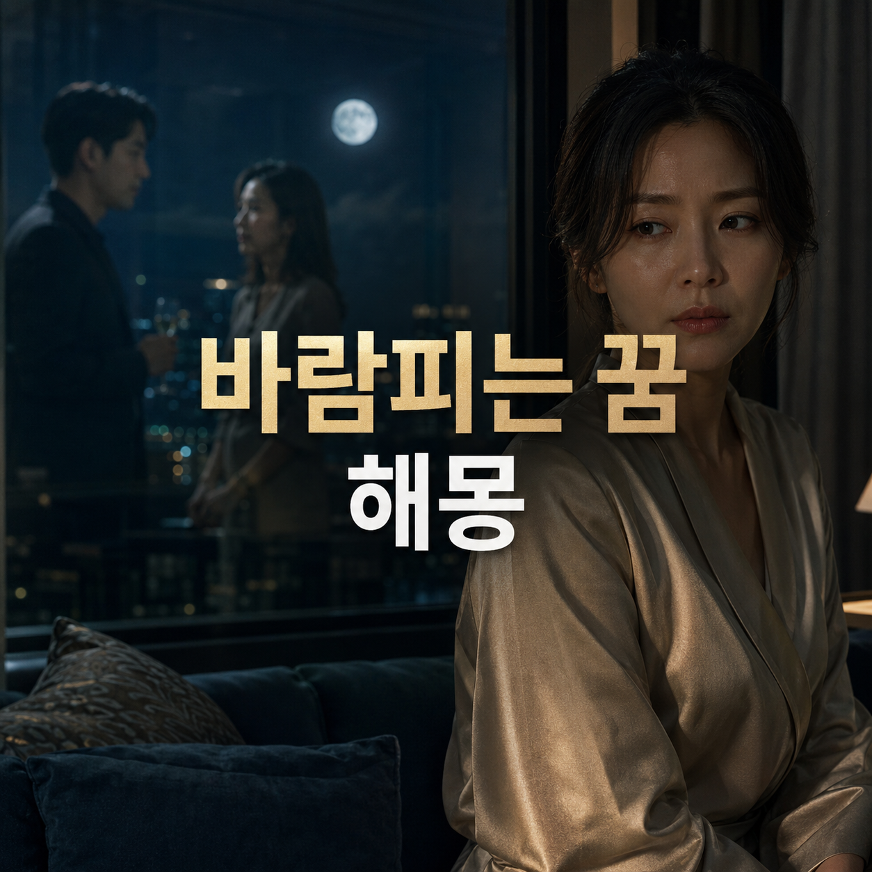 연인이 다른 사람과 이야기하는 모습을 바라보는 여성의 꿈