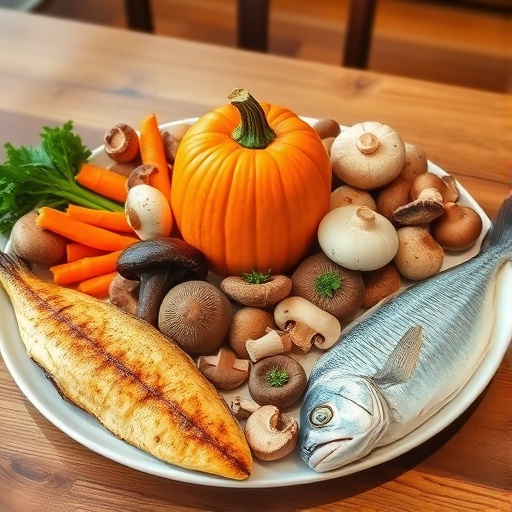 항암 슈퍼푸드 호박 당근 버섯류 등푸른생선