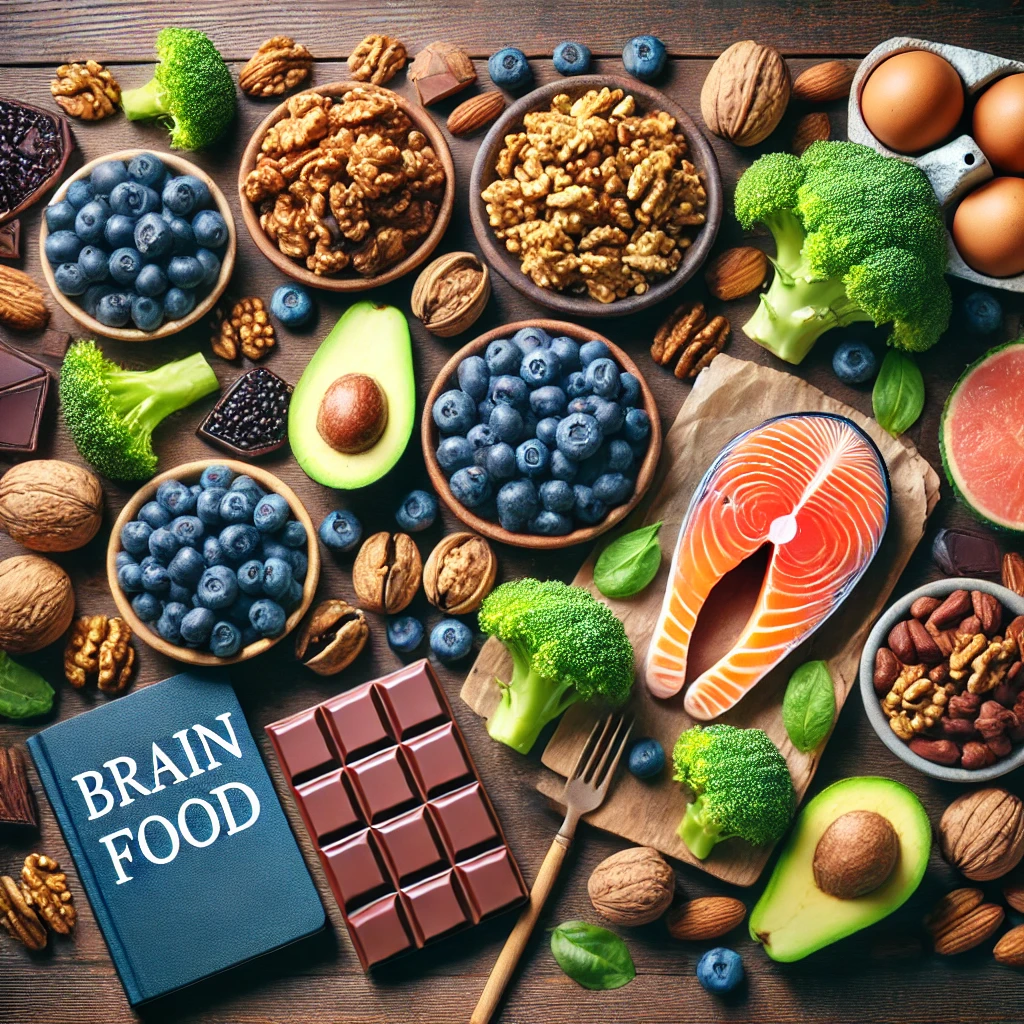두뇌에 좋은 음식 사진