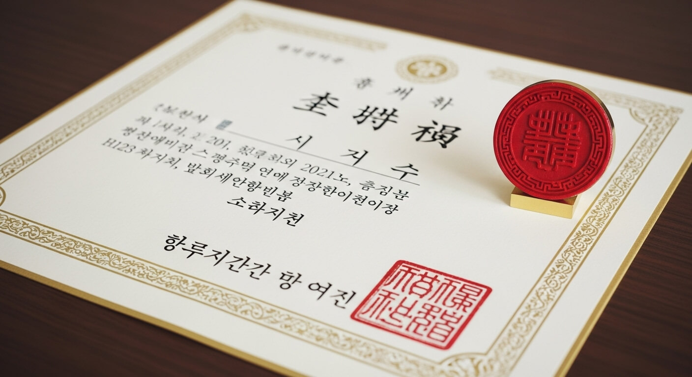 인감증명서 대리발급