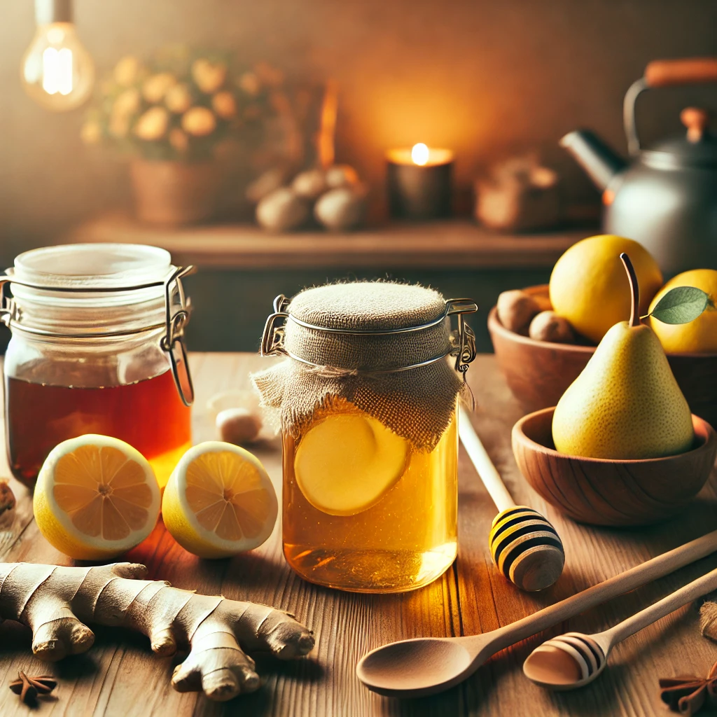 감기 예방하는 홈메이드 천연 시럽 만들기/gpt