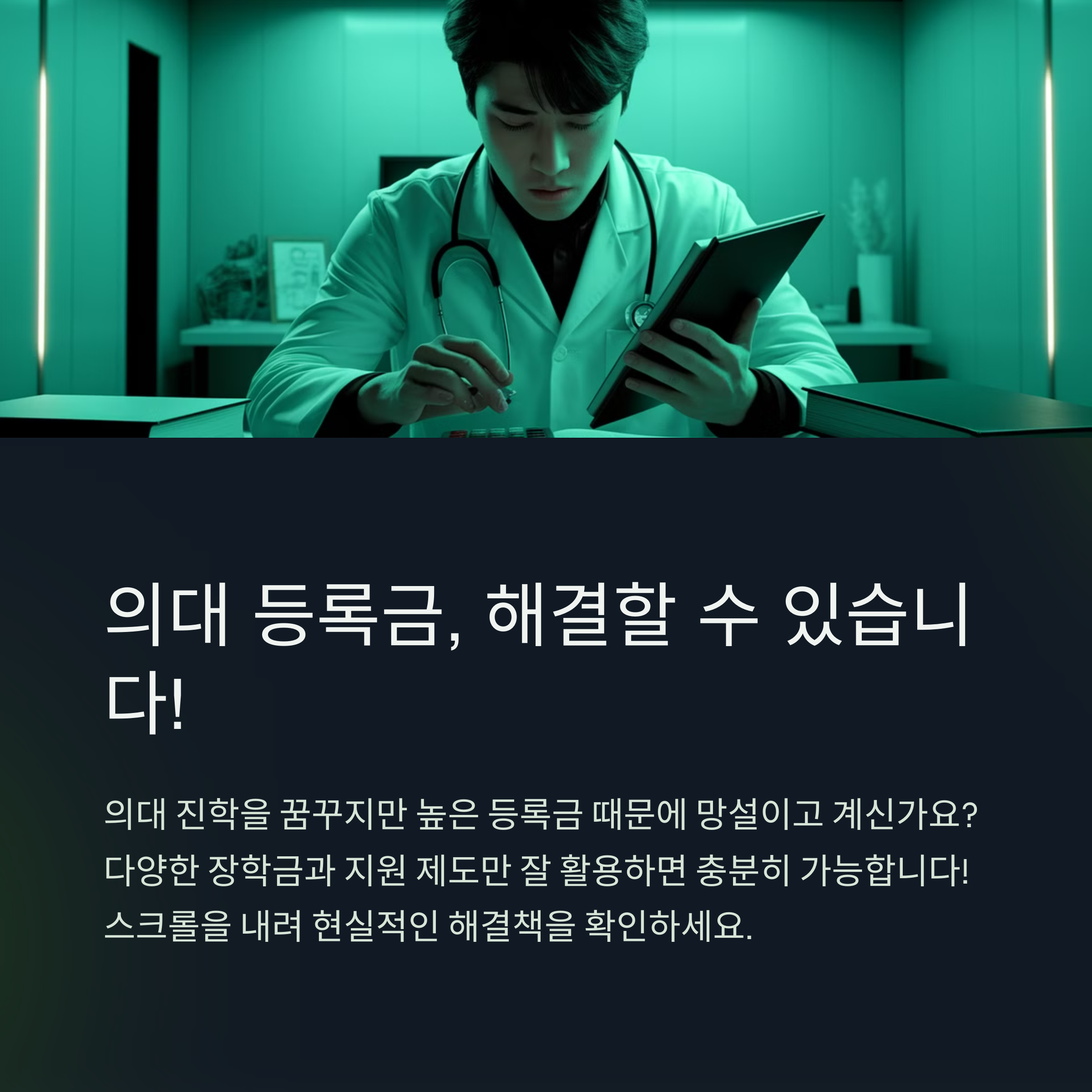 의대 등록금 관련 이미지