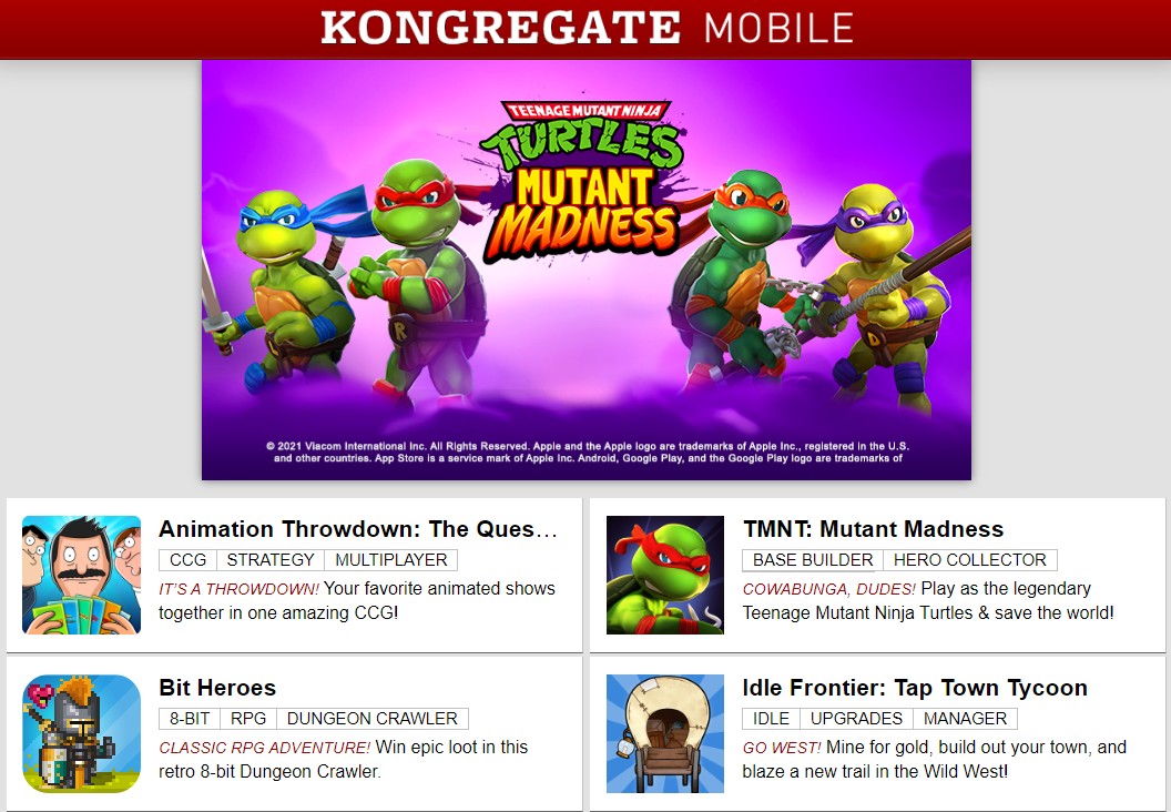 추억의 게임 - 무설치 플래시게임 사이트 콩그리게이트 추천