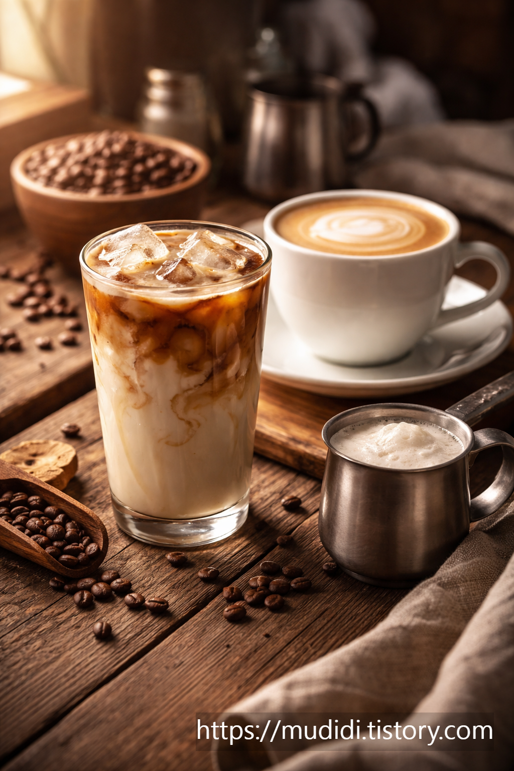 묵직하고 달콤한 카페라떼 만드는 법, 우유 유지방이 답이었다