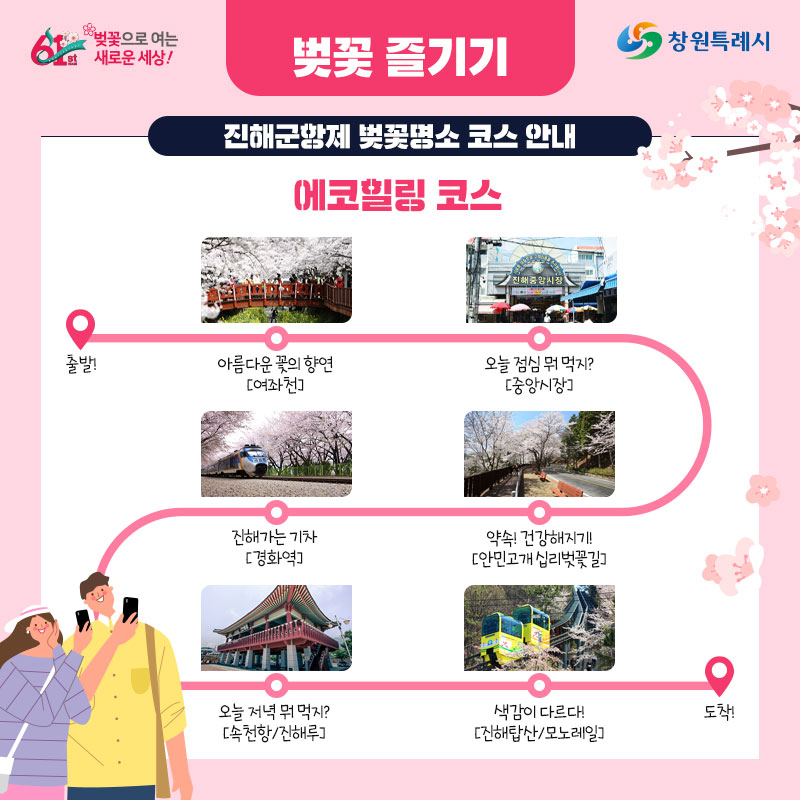 진해군항제 벚꽃축제 벚꽃명소 코스 프로그램 일정