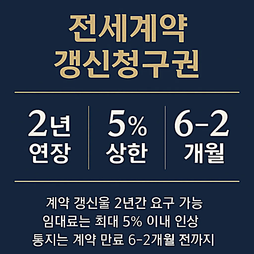 전세계약갱신청구권, 세입자에게 주어진 든든한 방패