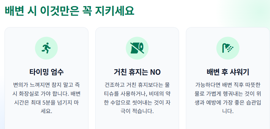 치질 증상
