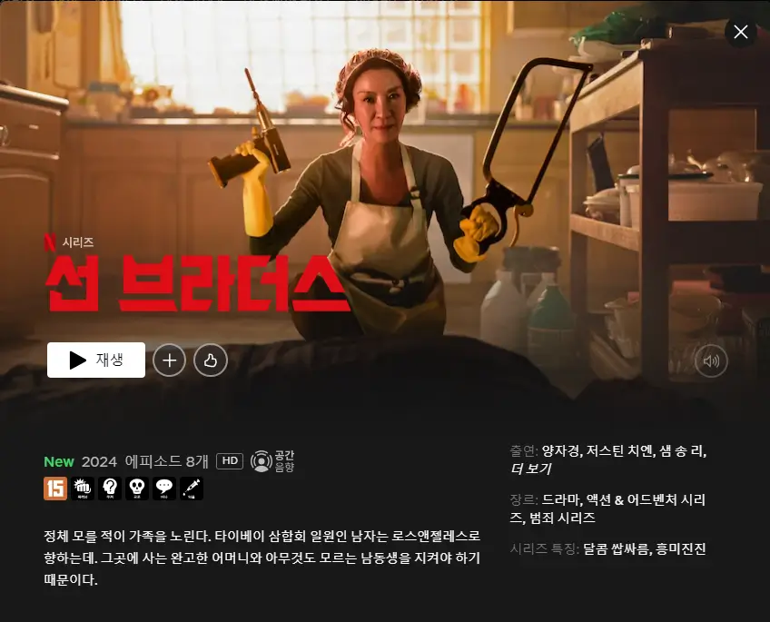 선 브라더스 줄거리, 평점, 후기