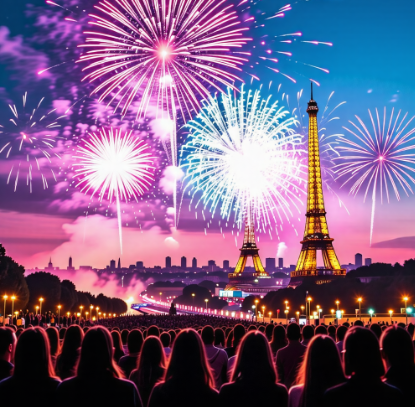 파리올림픽 개막식 예시 이미지