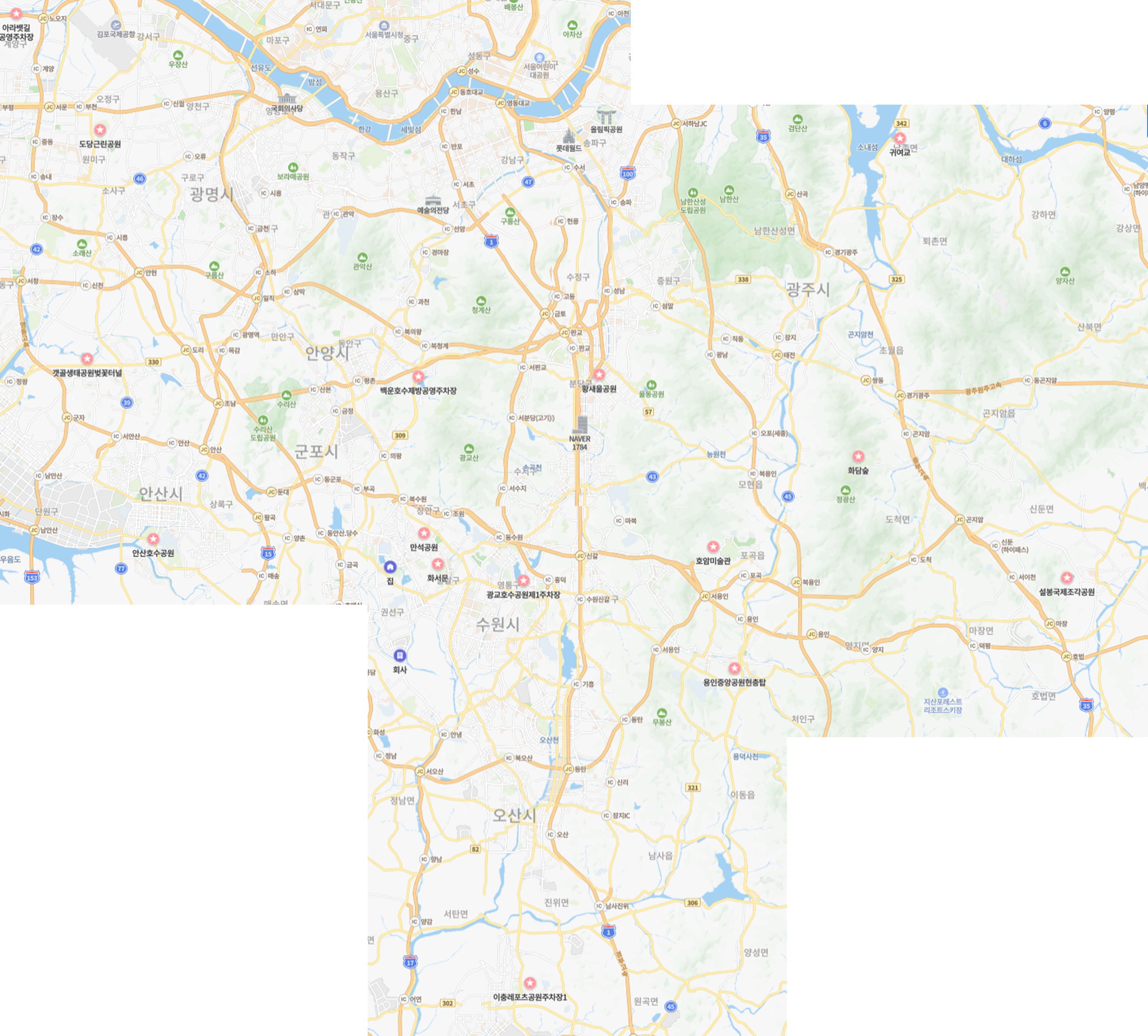 경기 남부 벚꽃명소