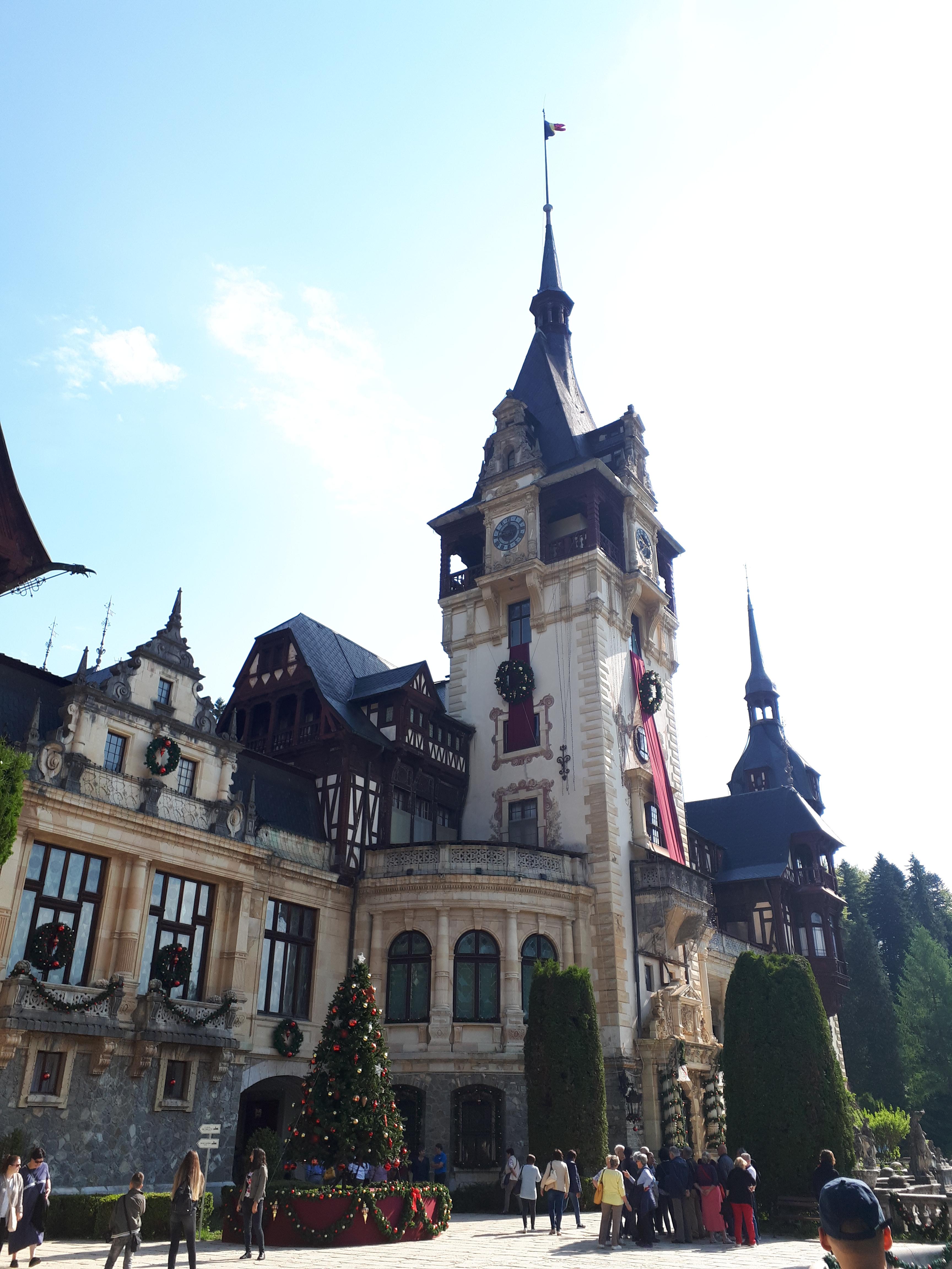 루마니아 시나이아 펠레슈 성 이 각도