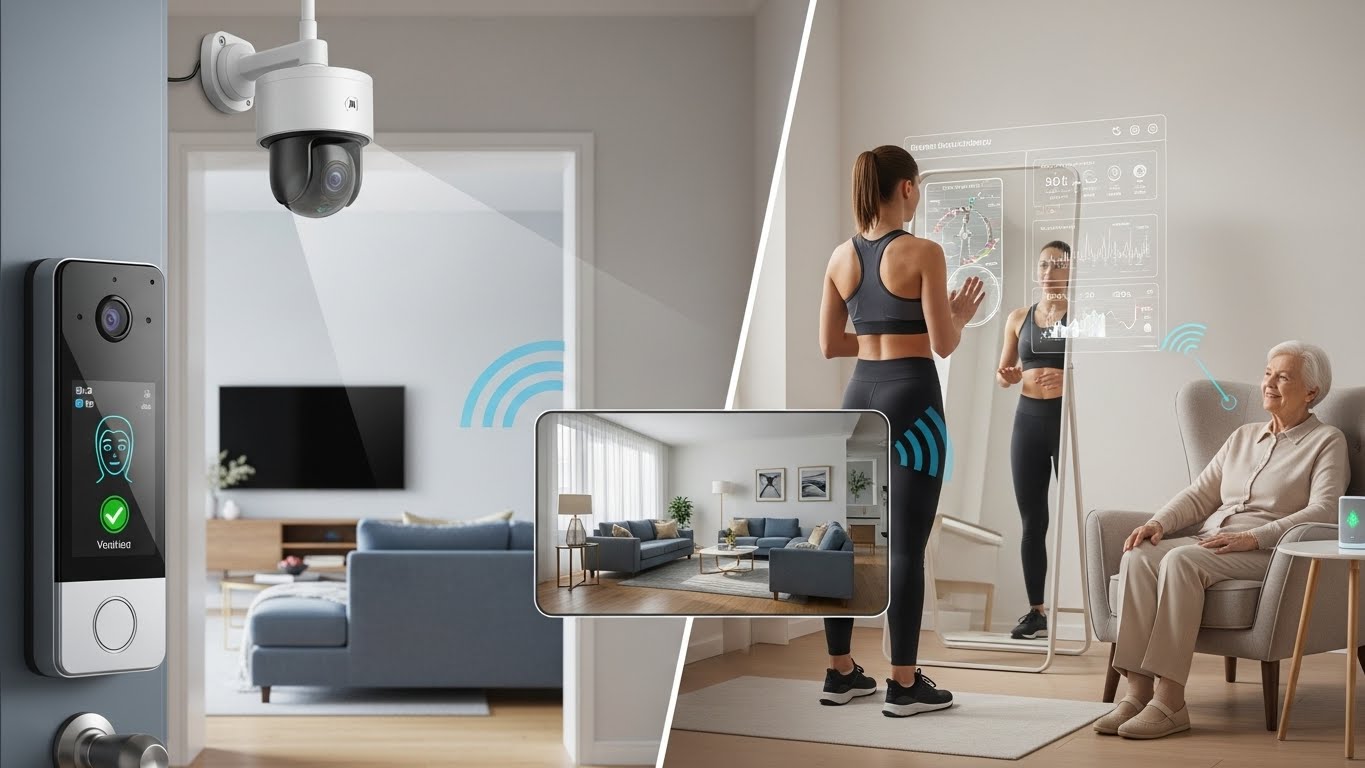 AI 스마트홈의 보안, 헬스케어, 에너지 절약 기능