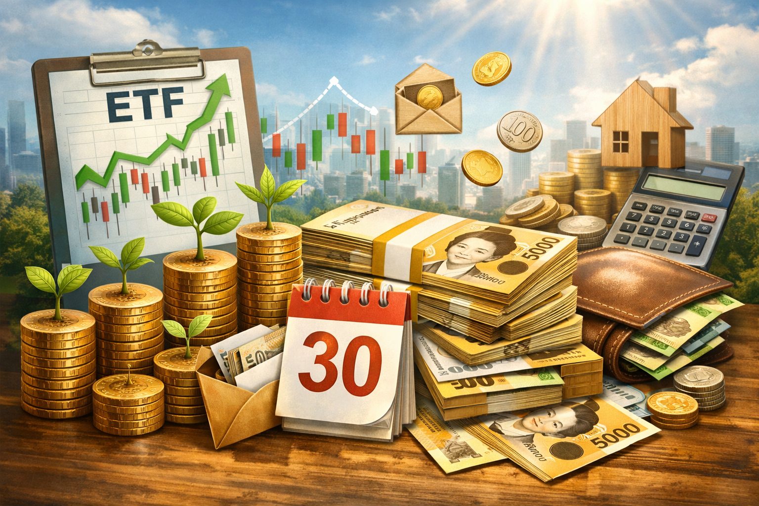 배당 ETF로 월급 만들기|매달 100만 원 현금흐름 만드는 현실 전략 관련 사진