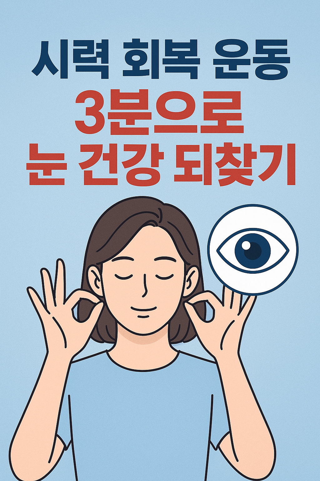 시력 회복 운동 3분