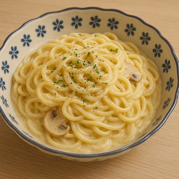 크림파스타 사진