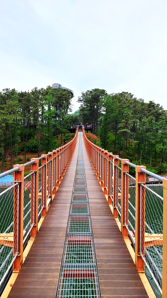마장호수-출렁다리