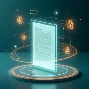 수이-구글: 디지털 계약서를 미래형 Mandate 시스템 관리 화면으로 보여주는 이미지