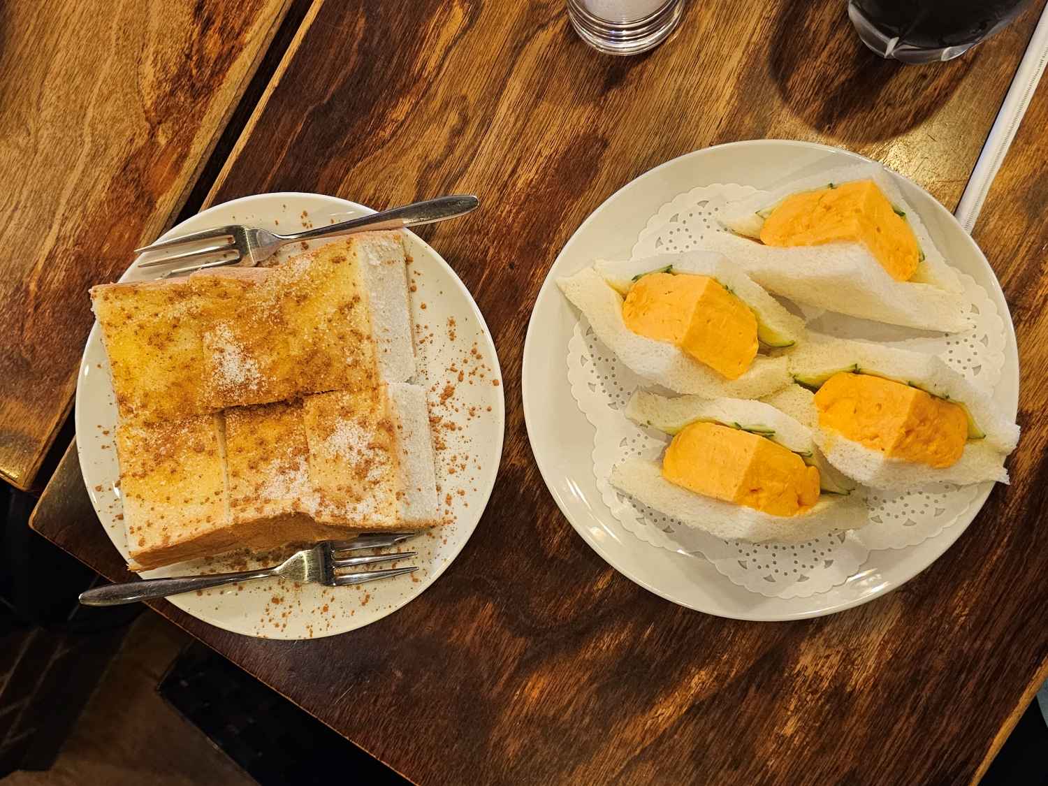 오사카 근교 여행 교토 카페 킷사텐 노포 추천 현지인 조식세트 모닝세트 타마고산도