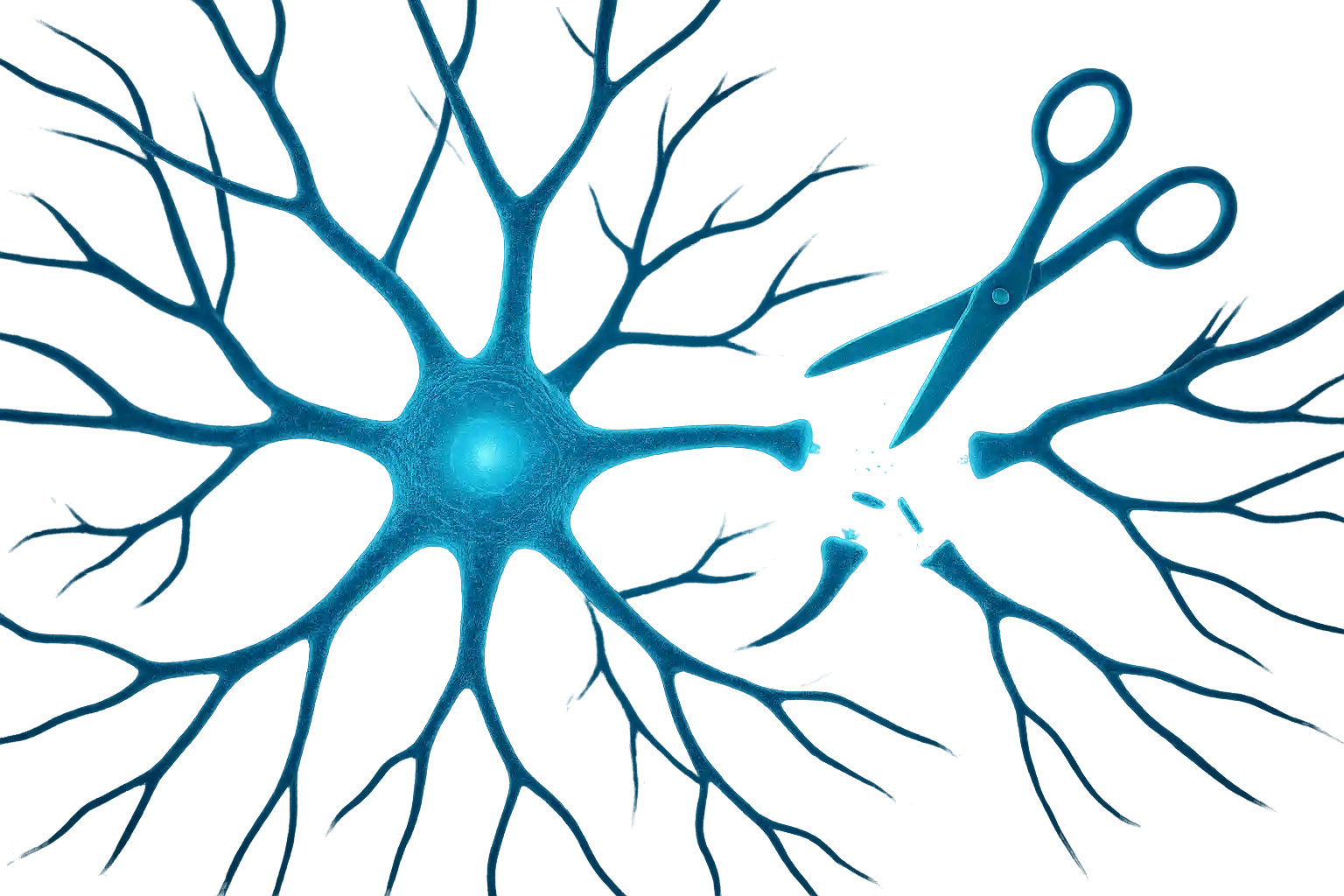 가지치기되는 신경망