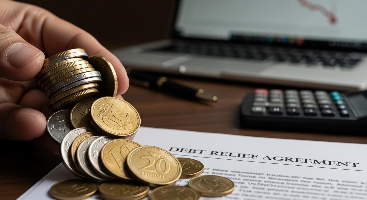 코인 투자자 빚 탕감