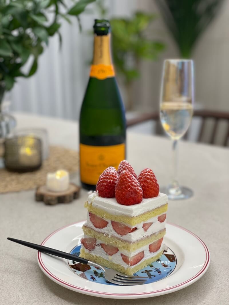 서울 신라 호텔 패스트리 부티크-케이크 단면