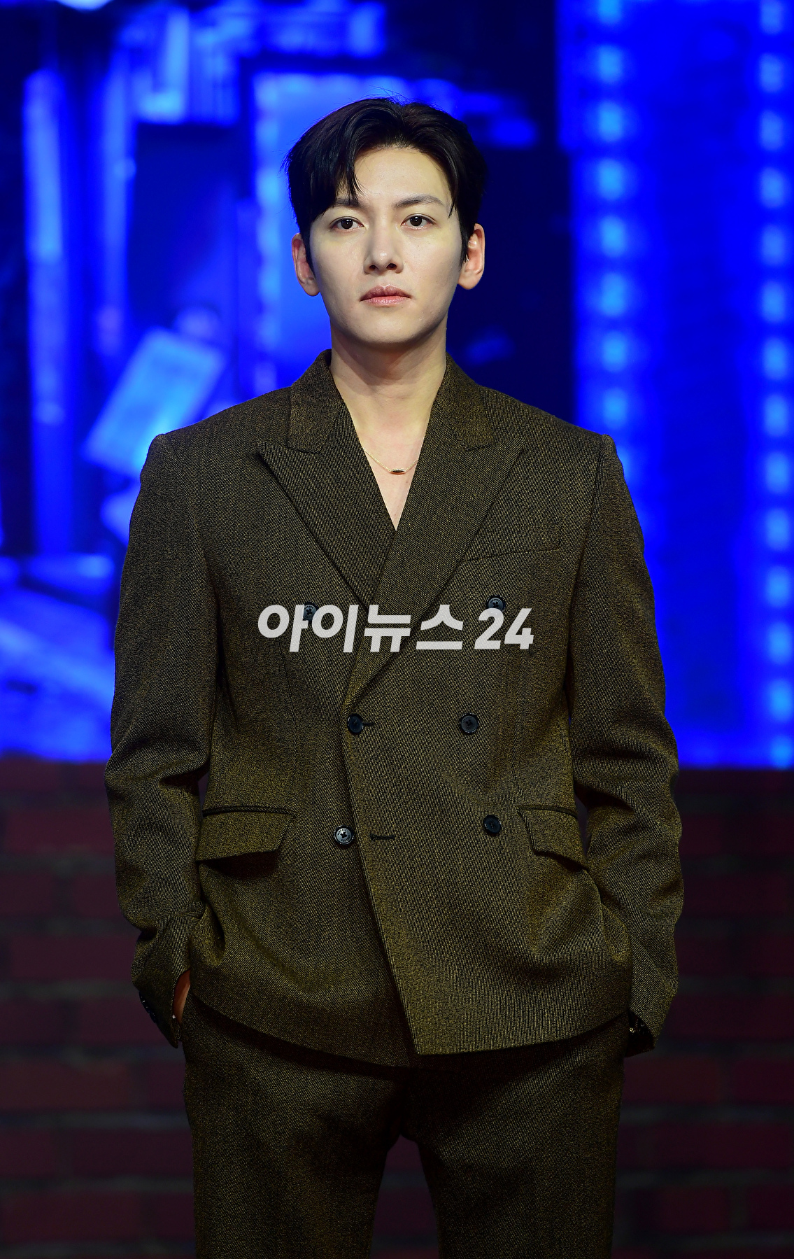 배우 지창욱이 26일 오전 서울 강남구 조선팰리스 강남에서 진행된 디즈니+ 오리지널 시리즈 '최악의 악' 제작발표회에 참석하고 있다. [사진=정소희 기자]