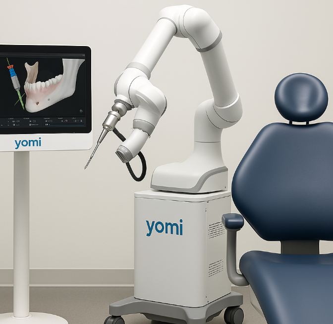 치과 수술 로봇 요미(Yomi) - 개요, 작동 원리, 장점, 효과와 미래