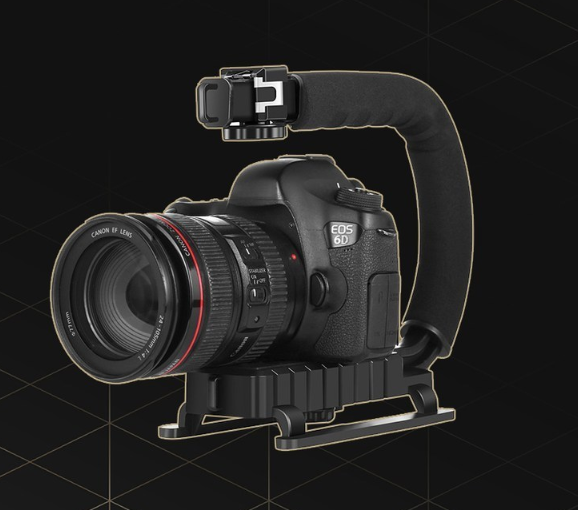 PULUZ DSLR 손떨림방지 UC형 짐벌 핸들그립