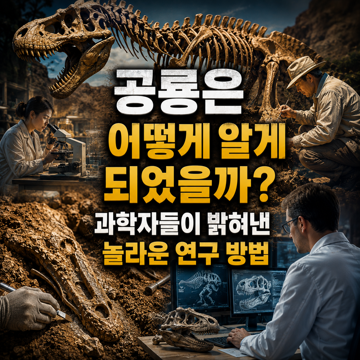 공룡은 어떻게 알게 되었을까