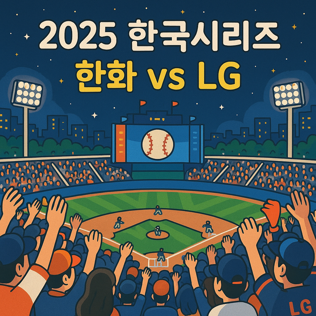 2025 KBO 한국시리즈 일정 및 티켓 예매 방법 ❘ 한화 LG 직관 준비!