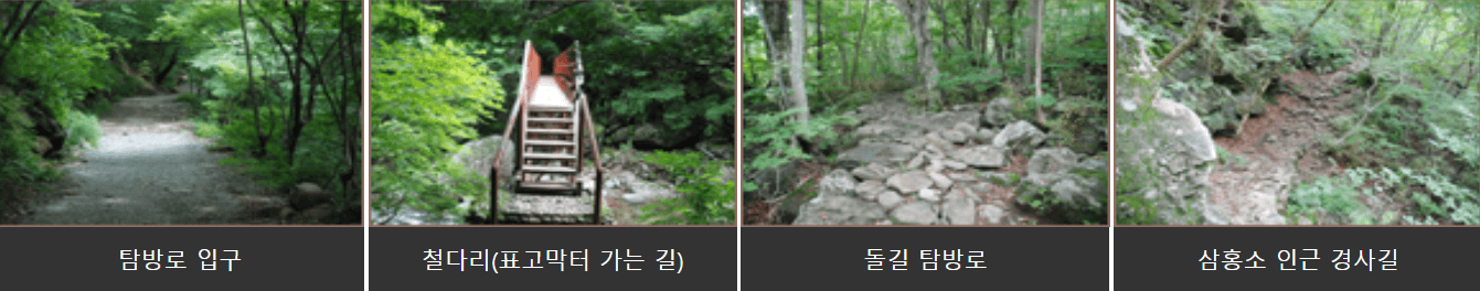 연곡사~삼홍소 구간