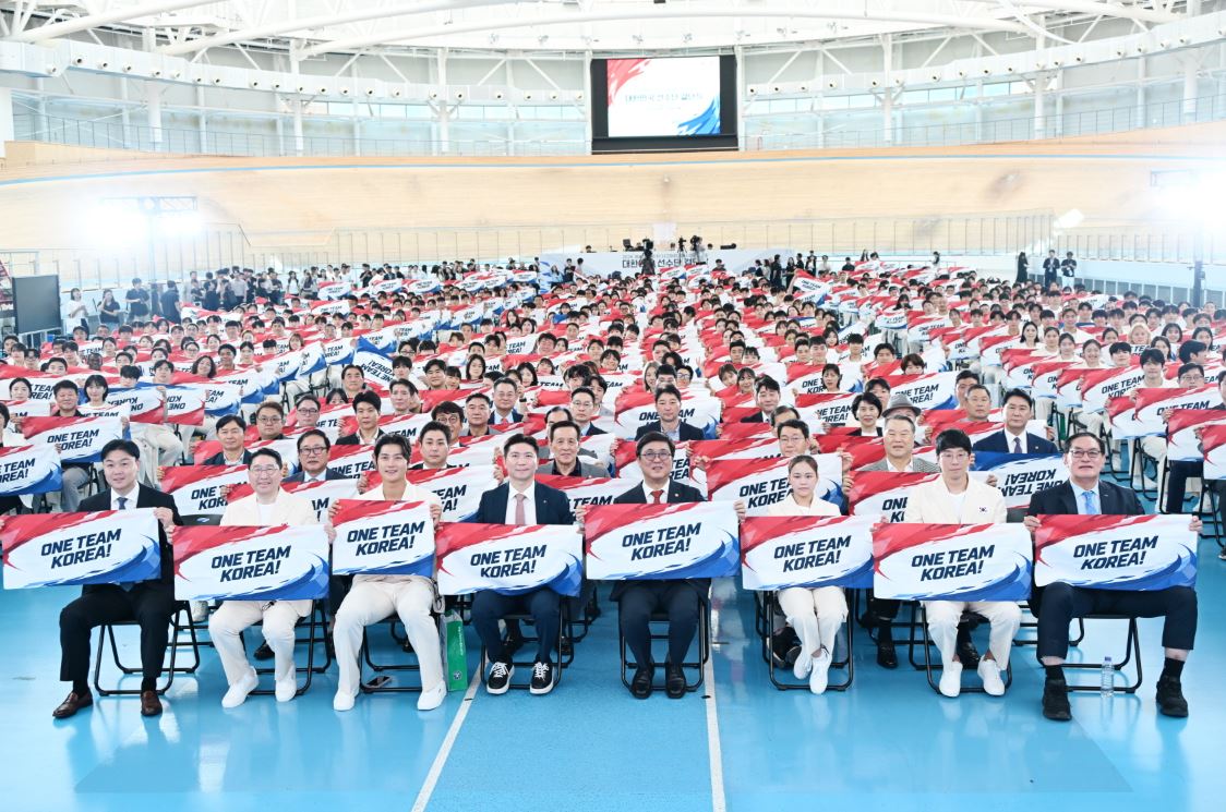 2026 아이치&middot;나고야 아시안게임 선수단 사진출처 대한체육회