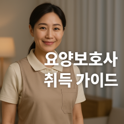 요양보호사 자격증 취득 방법