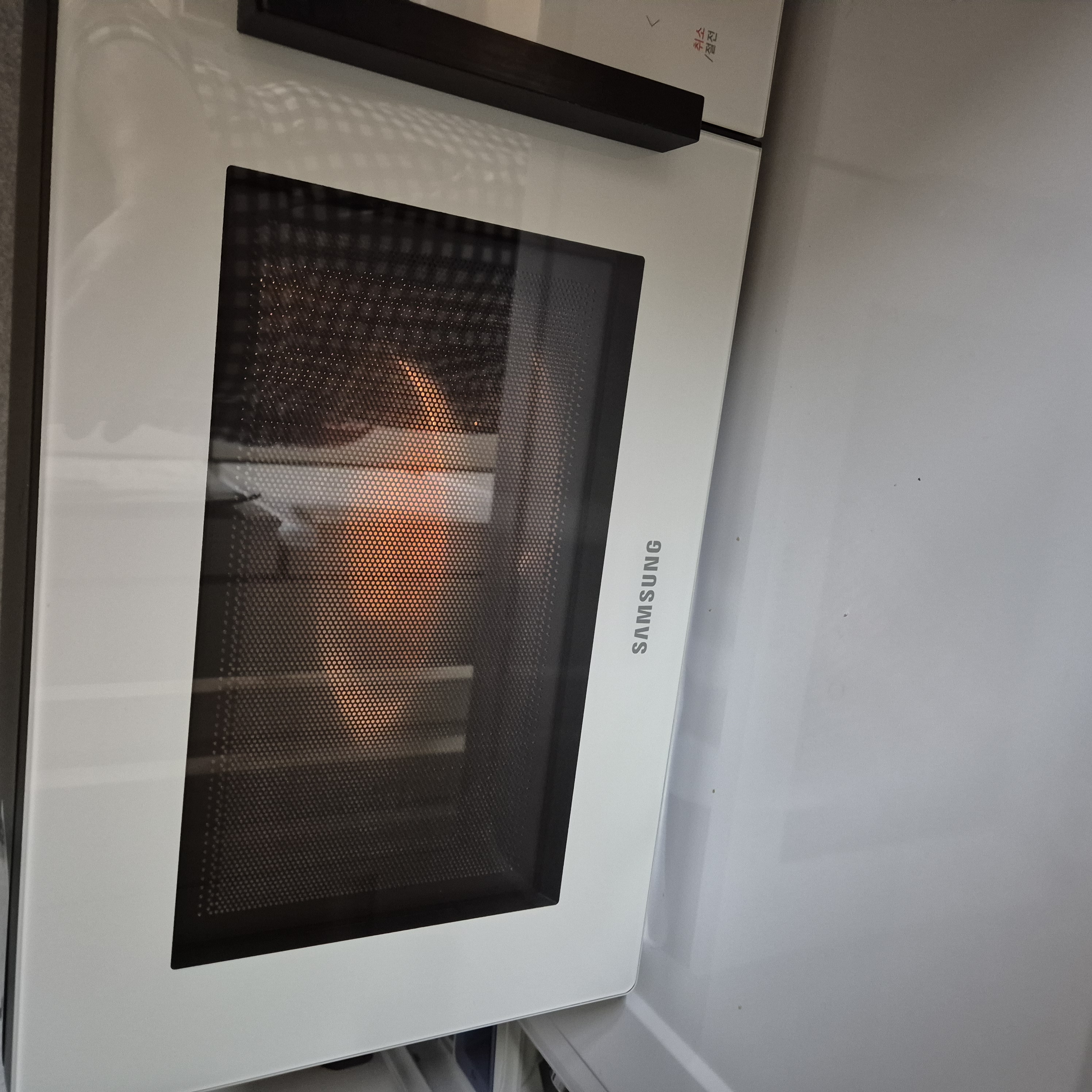 전자렌지 30초 조리 시작!