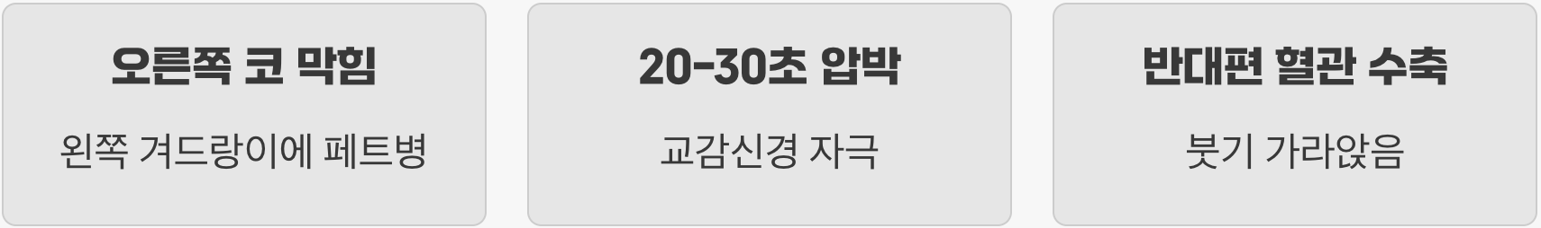 겨드랑이에 페트병 끼우기? (과학적 원리)