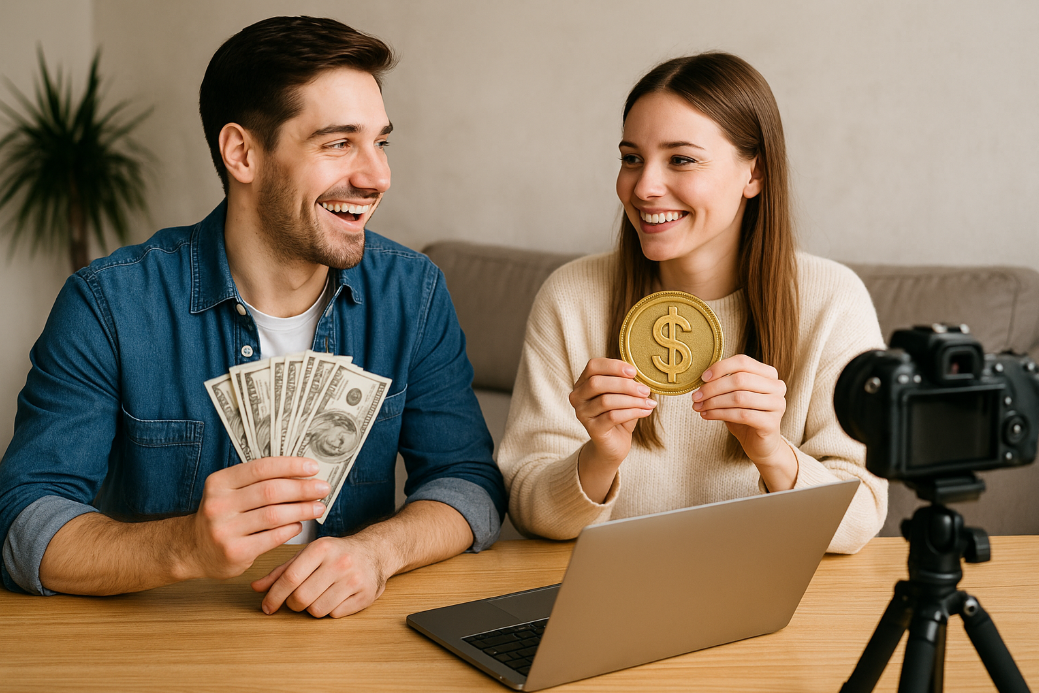 유튜버, 틱토커 지분 사서 월 배당금 받기