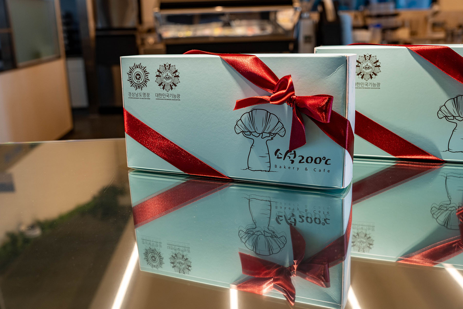 소석200도 베이커리 진열대