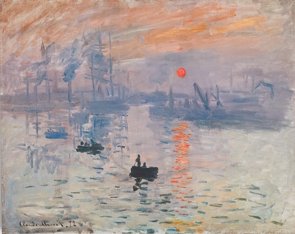 인상주의-시대의-미술-작품-모네의-해돋이