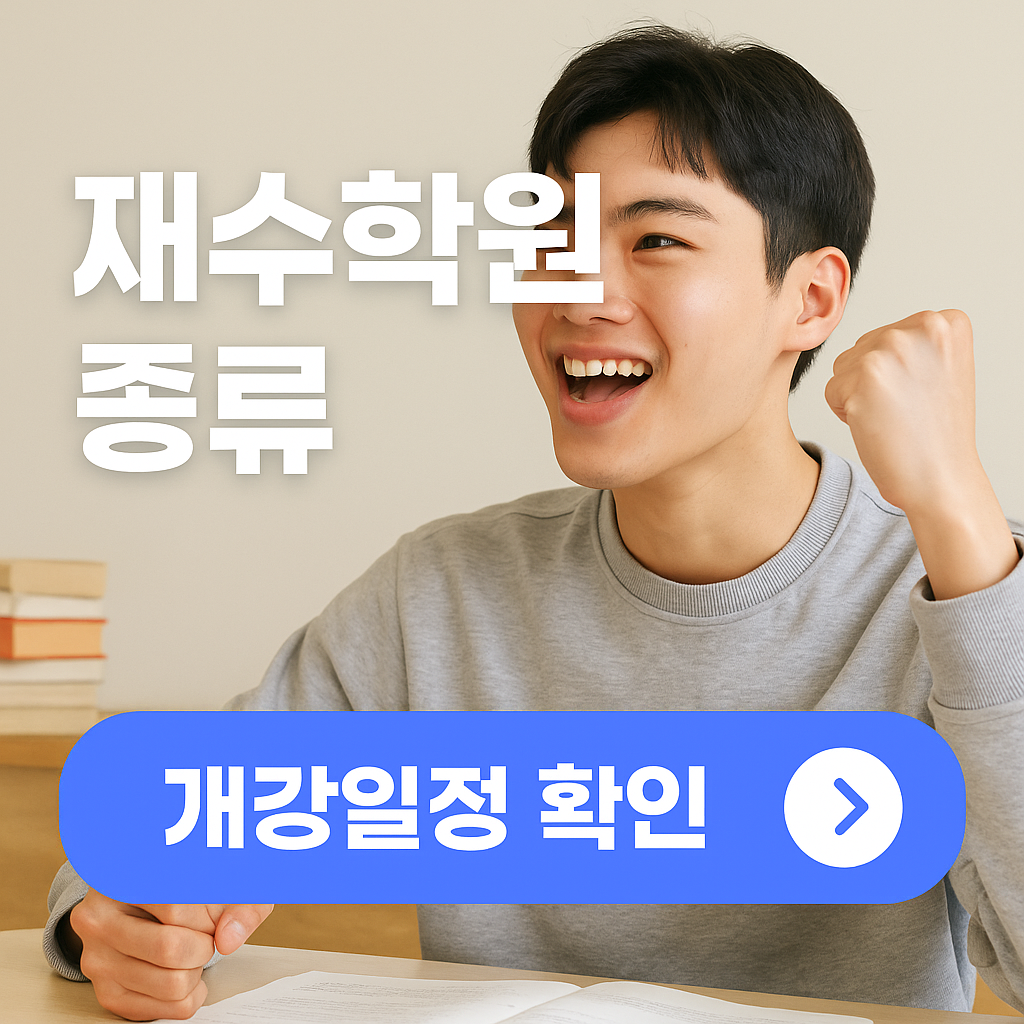 재수학원 종류